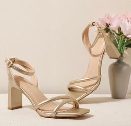Women Heels Golden Size 7.5