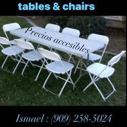 Chairs And Tables 