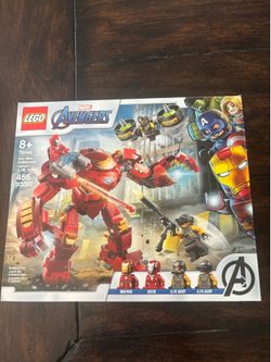 Used Lego Iron Man Hulkbuster versus A.I.M Agent set (100% complete)