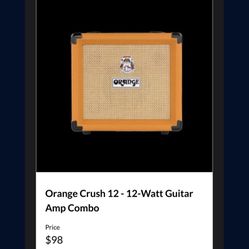 Orange 🍊 Guitar Amp 