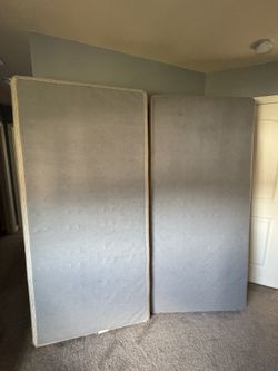 (2)Twin Box Springs (used Combined For A King)