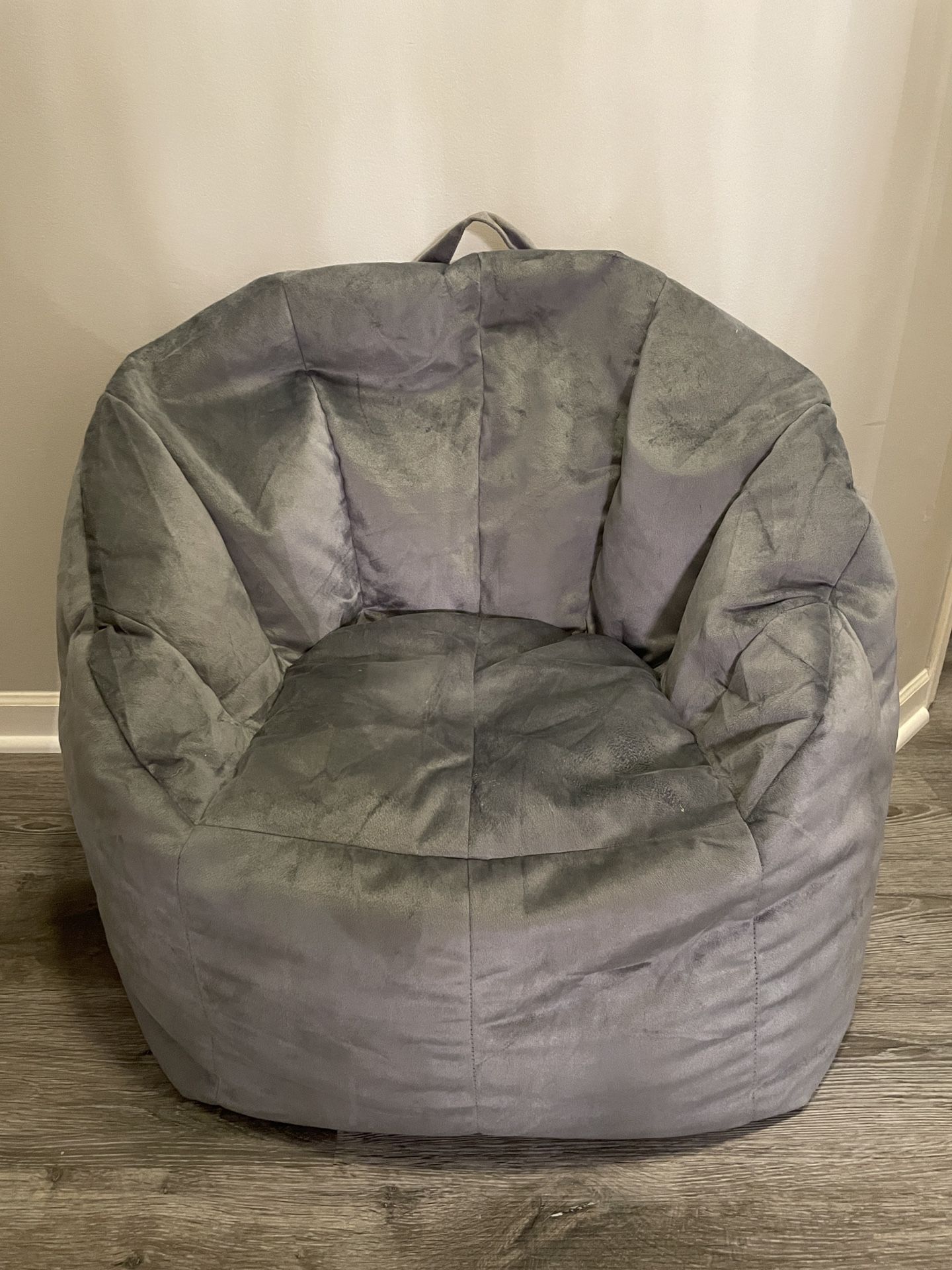 Big Joe Bean Bag Chair Gray