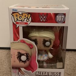 Funko Pop! WWE Alexa Bliss #107 Good Condition