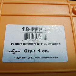 Jameson Fiber Driver Kit 3 W/case