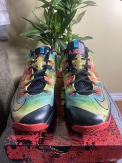 Nike Lebron 11 Low Multi Color “ Champ Pack” Sz 9.5