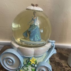 Disney Cinderella Musical Snow Globe