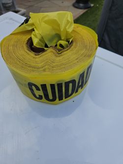 Caution tape