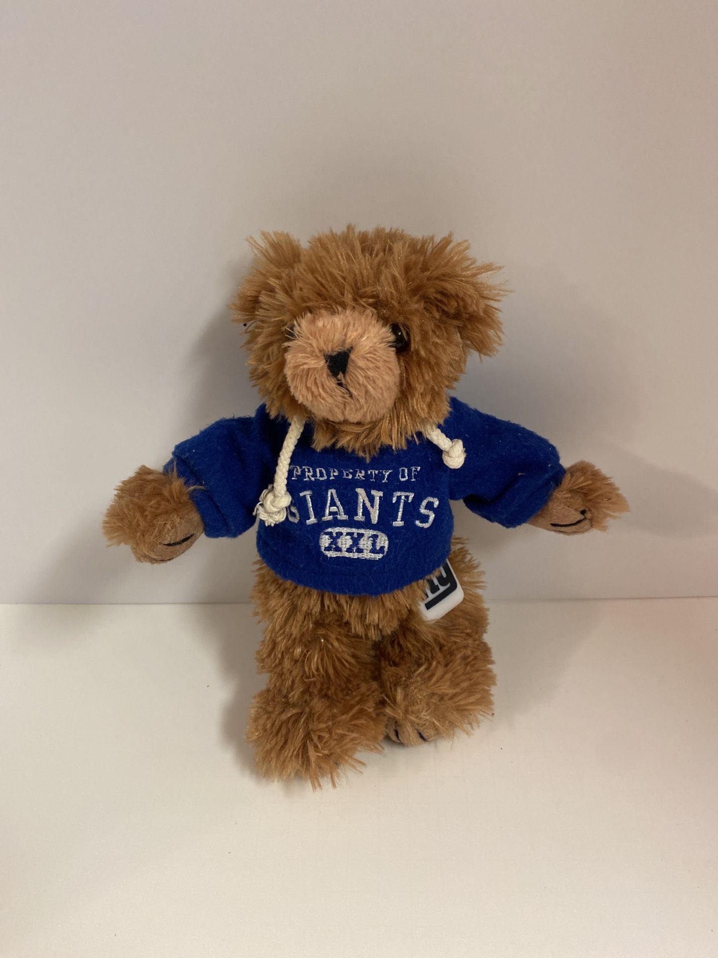 New York Giants Stuffed Teddy Bear w/ Hoodie