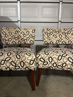 2 Accent Chairs