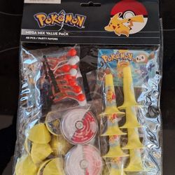 Pokémon Birthday Party Favors Mega Mix Value Pack