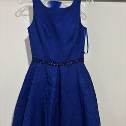 Navy Blue Formal Dress