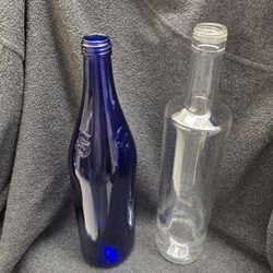 GLASS BOTTLES for Crafting/Home Decor