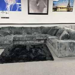 Gray Sofa Sectional 🇺🇸 American Made 🇺🇸