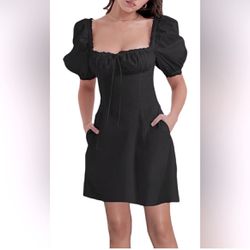 Gorgeous 🖤⚜️🖤 off the shoulder black dress size L
