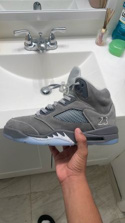 Jordan 5 wolf grey