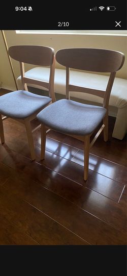 Set of 2 dining chairs