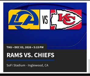 Rams vs Chiefs