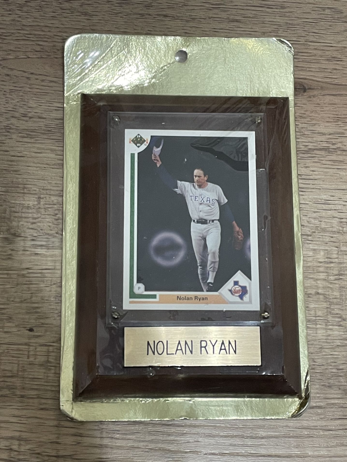 1991 Upper Deck Nolan Ryan #345 PSA Mint Wood Framed Plaque Texas Rangers  Card for Sale in Rosenberg, TX - OfferUp
