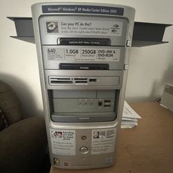hp windows xp media center edition 2005 Desktop And Keyboard  