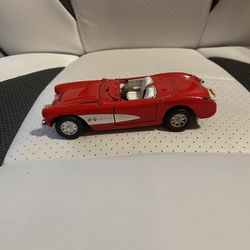 1957 Corvette Diecast Car For Repair 