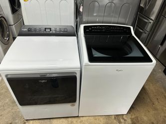 ⛩️🌌whirpool washer and dryer electric nice set⛩️