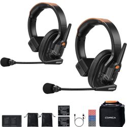 COMICA Seekcom S1 Wireless Intercom 500m Range – Pro Full-Duplex (2 Sets) – SAVE TODAY