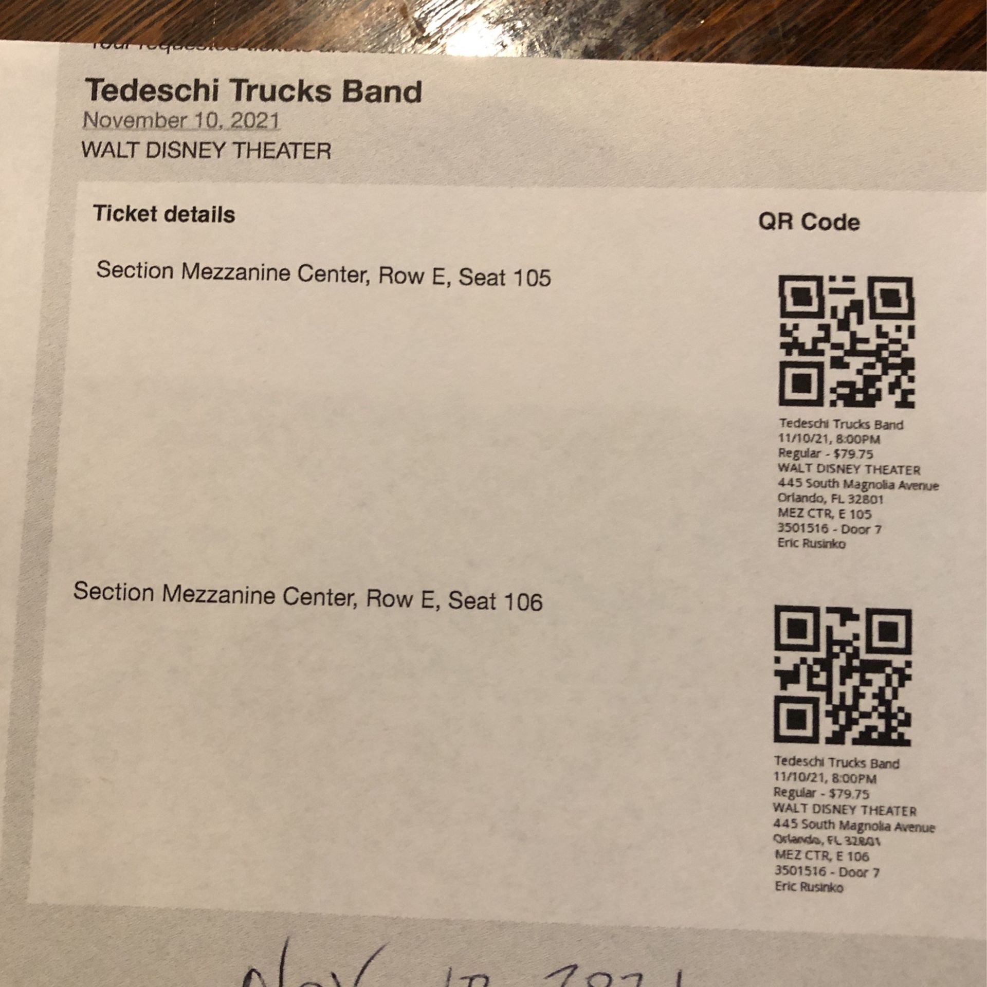 Tedeschi trucks band concert tickets