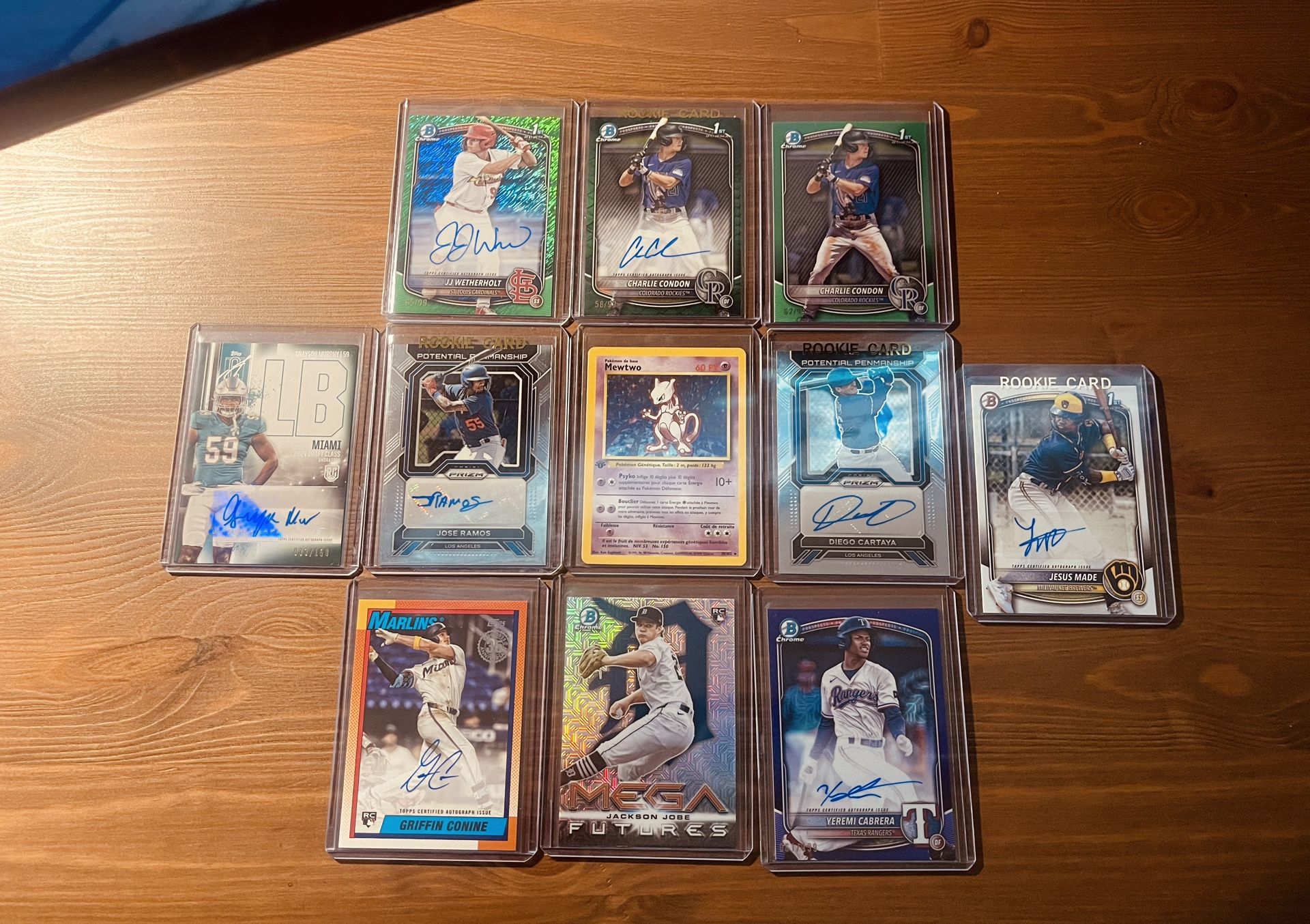 Bowman Chrome Auto Rookies