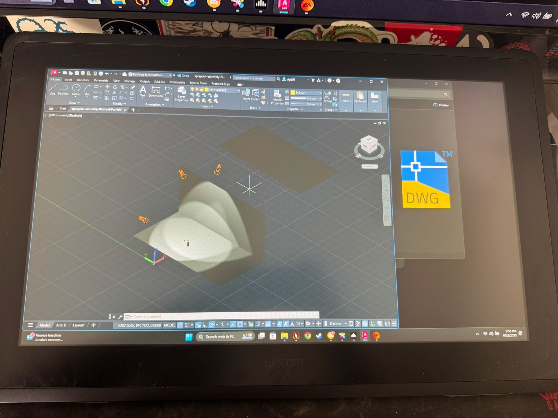 Wacom Cintiq DTK-2260 Drawing Tablet