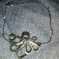 Stainless Steel Octopus Bracelet