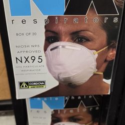 N95 FACE MASKS $8 EACH BOX 20 Per Box