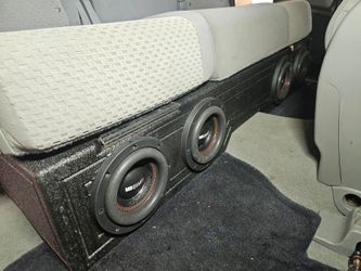 2007-2013 Tundra Double Cab Underseat Subwoofer (4) MB Quarts 6.5s