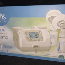 Dr. Brown's Customflow Double Electric Breast Pump with Baby Bottles