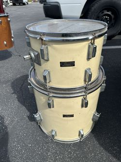 Vintage Pearl Drums Wood Fiberglass 