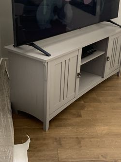 Gray Tv Stand 