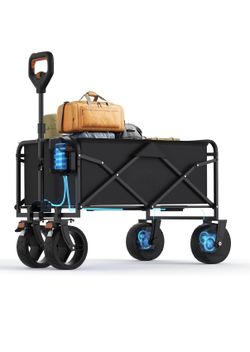 Electric Collapsible Wagon Cart