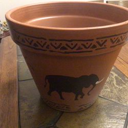 Terracotta Decorative Flower Pot 