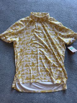 Nike Dri-FIT Golf Performance Polo Yellow