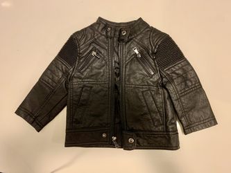 Leather Kids Jacket