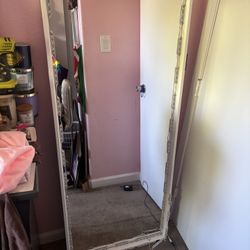 Nissedal IKEA 59” tall white mirror