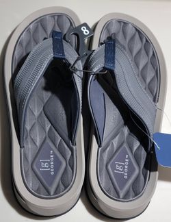 Men's Comfort Casual Flip-flops  $10 each 
(One Available In Size 7, Three Available In Size 8, Three Available In Size 9,  Four Available In Size 10,