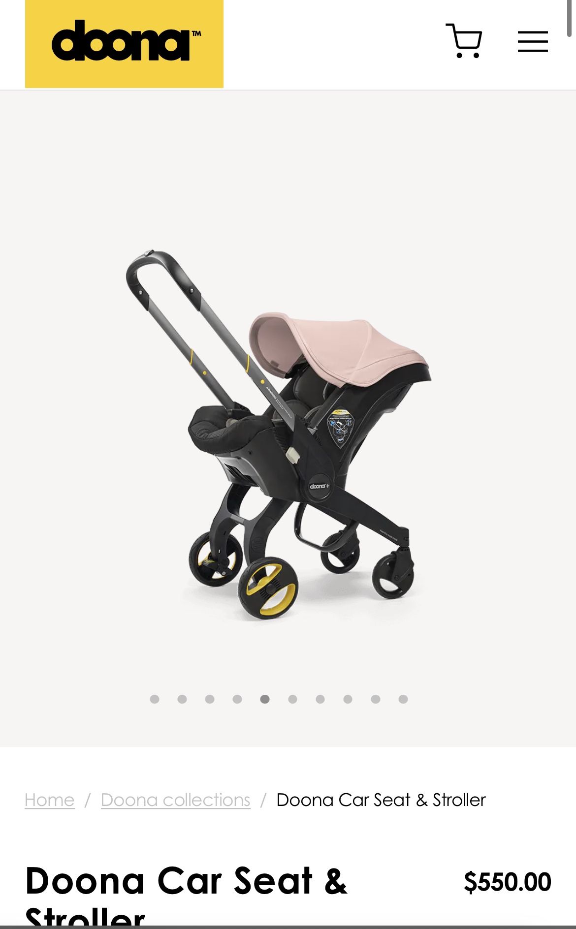 Doona Stroller Pink for Sale in Chula Vista, CA OfferUp