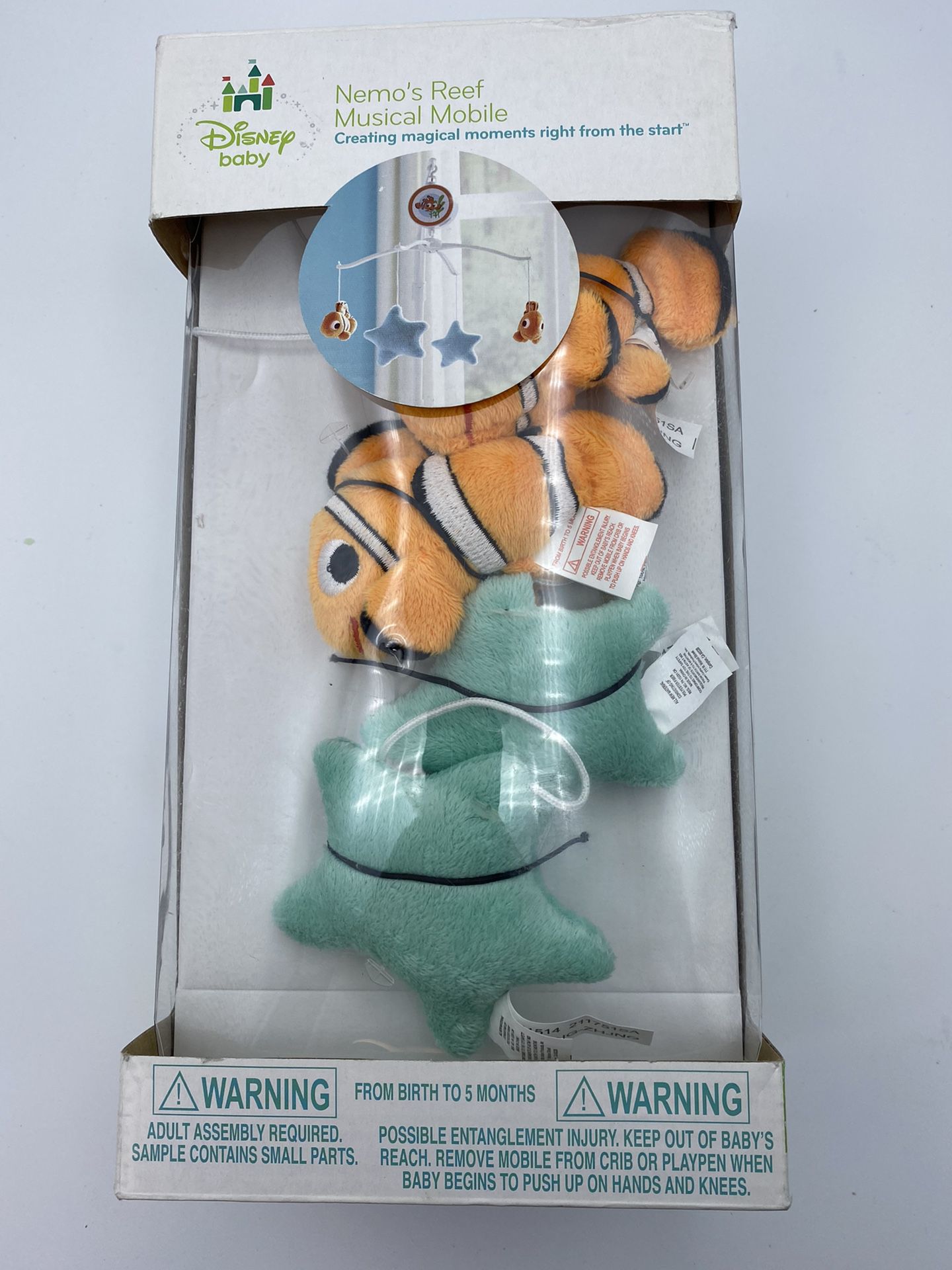 Disney Baby Finding Nemo’s Reef Musical Mobile New Open Box