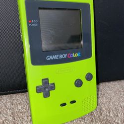 Lime Gameboy Color 