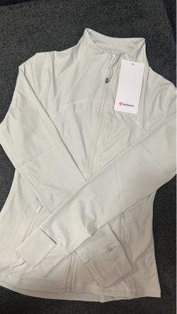 White Lululemon Define Jacket