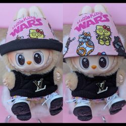 NEW LABUBU HELLO KITTY STAR WARS HAT