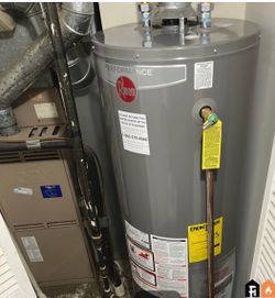 Rheem 50 Gallon Gas Water Heater – Professional Installation Included