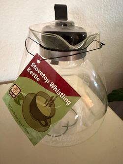 Stovetop Whistling Kettle. NEW. Suitable for use on every type of stove.
