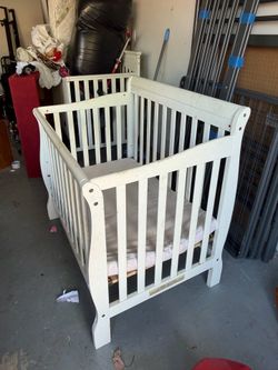 Small White Crib
