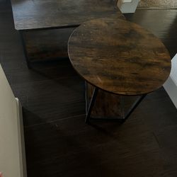 Coffee Table + Side Table 